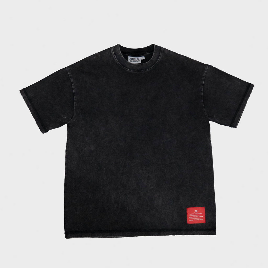 BLACK BASIC TEE